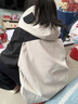 G.DUCKKIDS小黃鴨童裝兒童沖鋒衣女童外套春秋2024新款拼色女孩夾克休閑風衣 圖片色 170碼(建議身高160cm 14-15歲)cm 曬單實拍圖