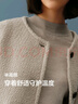 森馬（Semir）森馬美利奴純色羊毛衫女24冬新款半高領(lǐng)打底衫可機(jī)洗109724107001 曬單實(shí)拍圖