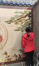 橫批大門(mén)字門(mén)匾對聯(lián)門(mén)樓字門(mén)頭匾牌匾字牌柱子戶(hù)外瓷磚字畫(huà)外墻磚 款式一 平面亮光0.01平方 曬單實(shí)拍圖