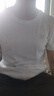 特步短袖女t恤夏季新款透氣速干圓領(lǐng)T運動(dòng)服寬松半袖女體恤休閑上衣服 珍珠白 (顯瘦正肩) L/170 曬單實(shí)拍圖