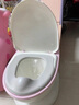 babycare馬桶坐便器蹲便器兒童馬桶仿真馬桶坐便圈2-6歲寶寶便盆維爾粉 曬單實(shí)拍圖