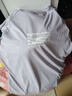 Skechers斯凱奇兒童運動(dòng)褲新款夏季舒適速干男女童短袖短褲P225K005 上裝/蘭花紫色/01X5 150 曬單實(shí)拍圖