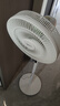 美的（Midea）【幸運草安睡1S】一級能效直流變頻聲控電風(fēng)扇家用遙控臥室靜音落地扇臺式桌面抗菌大風(fēng)力轉頁(yè)扇 曬單實(shí)拍圖