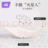 婧麒（JOYNCLEON）哺乳文胸孕婦內衣懷孕期哺乳薄款喂奶文胸產后前開扣無鋼圈托聚攏 膚色3128【薄款透氣聚攏】 85B 曬單實拍圖