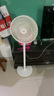 海爾（Haier）七葉輕音立式電風(fēng)扇京東自營(yíng)家用落地扇臺立兩用風(fēng)扇落地遠距大風(fēng)量節能搖頭宿舍電扇  HFS-J3546B 曬單實(shí)拍圖