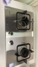 林內（Rinnai）燃氣灶【家電國家補貼20%】5kW大火力雙眼猛火灶具嵌入式一級能效天然氣 可調節灶2E08M 曬單實(shí)拍圖