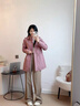 AIGLE【機能沖鋒衣】25年秋季新品艾高女士外套GORE-TEX沖鋒衣功能面料 干枯玫瑰 BK653 建議拍小 42 175/96A 曬單實(shí)拍圖