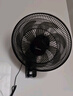美的（Midea）電風(fēng)扇商用壁扇壁掛式風(fēng)扇工業(yè)工程扇家用搖頭轉(zhuǎn)頁扇餐廳客廳安靜低音 FWA35WAR【七葉遙控 行業(yè)TOP】 家用壁掛式 曬單實拍圖