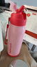 特百惠（Tupperware）吸管保溫杯510ml大容量男女學(xué)生便攜水杯子七夕情人節(jié)禮物 粉色 曬單實拍圖