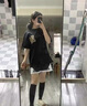 LZJV德國品質(zhì)靜脈曲張彈力襪壓力襪加肥加大碼術后治療下肢血栓護膝夏中筒護腿-黑色一級【預防緩解】XL碼 曬單實拍圖