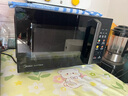 美的（Midea）國家補(bǔ)貼微碳微波爐烤箱一體機(jī)900w微波1000w燒烤平板光波速熱23L容量變頻臻彩熒幕 （C32） 曬單實(shí)拍圖