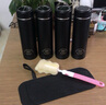 MOPUU 紫砂內膽智能保溫杯男女高檔茶水分離泡茶杯便攜水杯子定制 紳士黑【380ml】 曬單實(shí)拍圖