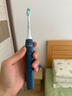 飛利浦（PHILIPS）【肖戰推薦】電動(dòng)牙刷鉆石3系 生日禮物 情侶款送男生女友 微泡水流HX5181/02星云藍 國家補貼 曬單實(shí)拍圖