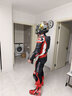 Alpinestars A星連體皮衣摩托車(chē)連體騎行服專(zhuān)業(yè)賽道賽車(chē)防摔男女款 GP IGNITION 連體皮衣 黑白亮紅色 3150422-1304 XL 曬單實(shí)拍圖