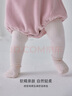 OAK FAMILY嬰兒連褲襪春秋保暖舒適柔暖女童打底褲襪寶寶長(cháng)筒棉襪百搭褲 泡芙粉 1雙 1-3歲 曬單實(shí)拍圖