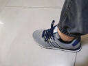 雙星（DOUBLE STAR）運動(dòng)鞋春秋季透氣百搭休閑鞋男士時(shí)尚平底跑步阿甘鞋 灰色74829 39 曬單實(shí)拍圖
