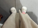 HELLOKITTY童鞋女童洞洞鞋卡通EVA兩穿涼拖鞋厚底花園沙灘鞋5855白粉28 曬單實(shí)拍圖