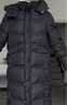 樂(lè )町長(cháng)款面包羽絨服女20保暖柔軟加厚羽絨御寒外套 黑色（現貨） S 曬單實(shí)拍圖