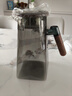 VINOS高檔加厚耐熱玻璃冷水壺高硼硅玻璃涼水杯大容量泡茶壺綠茶壺套裝 【壺1800ML煙灰色】一只 曬單實(shí)拍圖