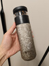 特美刻（TOMIC）茶水分離杯保溫杯男女泡茶杯 純鈦水杯節(jié)日禮物 520ml 雪花銀 曬單實拍圖