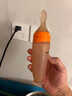 licheers嬰兒米糊勺奶瓶硅膠輔食勺寶寶輔食工具擠壓式喂養米粉勺喂奶神器 曬單實(shí)拍圖