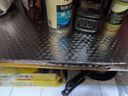 得力（deli）廚房鋁箔貼紙 防水耐高溫 自粘墻貼 灶臺(tái)保護(hù)膜 防油貼 61cm*5m 方格紋 JF334 曬單實(shí)拍圖