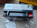 超威（CHILWEE）摩托車(chē)電瓶替12N6.5-3A 珠江CG125野狼12N6.5L-BS蓄電池12v6.5ah 曬單實(shí)拍圖