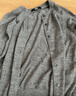 優(yōu)衣庫女裝精紡美利奴羊毛圓領(lǐng)針織開(kāi)衫/長(cháng)袖通勤秋冬新款478331 05 天灰色 XL 曬單實(shí)拍圖
