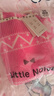 Little  Naive兒童毛衣秋冬季蝴蝶結點(diǎn)點(diǎn)撞色女童圓領(lǐng)長(cháng)袖針織衫 粉色 140 曬單實(shí)拍圖