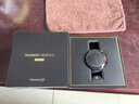 HUAWEI WATCH 5 42mm基礎(chǔ)款深錆色不銹鋼表殼幻月黑氟橡膠表帶首創(chuàng)X-TAP智感窗eSIM通信手表華為智能手表 曬單實(shí)拍圖