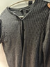 優(yōu)衣庫女裝精紡美利奴羊毛羅紋圓領(lǐng)針織短開(kāi)衫/25秋冬新款478336 07 青灰色 M /160/84A 曬單實(shí)拍圖