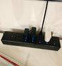 飛利浦（PHILIPS）鋁合金PDU桌面電競辦公電腦升降桌12位分控帶過載防雷免打孔桌下插排/插線板/排插/接線板/拖線板 曬單實拍圖