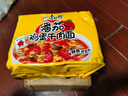 康師傅 方便面 經(jīng)典番茄雞蛋牛肉面五連包115g*5 泡面袋裝速食 方便食品 曬單實拍圖