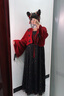 芷蘅間 喵唐錄 2025新款漢服女春秋新中式國風(fēng)連衣裙上班可以穿著(zhù)的漢服 上衣一件 預售30天 M 曬單實(shí)拍圖