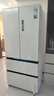 美的（Midea）M60機皇550法式多門(mén)超薄純平全嵌一級除菌凈味大容量家用制冰冰箱雙系統MR-550WUFIPZE國家補貼 曬單實(shí)拍圖