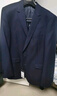 雅戈爾（YOUNGOR）西服男士050款上衣秋冬青年男套西上衣羊毛面料經(jīng)典西服 藏青 2XL 185/104A 曬單實(shí)拍圖