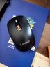 聯(lián)想（Lenovo） 無(wú)線(xiàn)藍牙雙模鼠標 便攜辦公鼠標 人體工程學(xué)設計 適用臺式機一體機筆記本平板 Howard黑色 曬單實(shí)拍圖