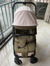 InnoTruth輕羽嬰兒車(chē)睡籃推車(chē)二合一0-3歲用可折疊輕便可坐可躺帶減震0至6 4代青芥綠【二合一】推車(chē)+睡籃 曬單實(shí)拍圖