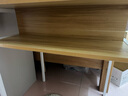 雅美樂(lè )雙層電腦桌辦公學(xué)習桌 簡(jiǎn)易書(shū)桌家用小桌子 工作臺長(cháng)條臥室寫(xiě)字桌 曬單實(shí)拍圖