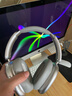 愛(ài)國者（aigo）藍牙耳機頭戴式主動(dòng)降噪舒適佩戴音樂(lè )游戲運動(dòng)適用于蘋(píng)果小米手機電腦 WH300星際銀 曬單實(shí)拍圖