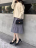 星期六（St&Sat）品牌粗跟單鞋女2025新款通勤瑪麗珍鞋一字扣法式復(fù)古配裙子高跟鞋 黑色 37 曬單實(shí)拍圖