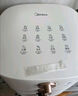 美的（Midea）空氣炸鍋易用旋鈕 家用實(shí)用大容量5.3L 不用翻面 蒸汽嫩烤 輕音烘炸 金屬內(nèi)腔無(wú)異味  MF-KZE535J5 曬單實(shí)拍圖
