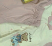 瑁恩·瑁愛(ài)（Mn·Mo）女童秋冬睡衣套裝純棉家居服法蘭絨兒童長(cháng)袖開(kāi)衫空調服 【棉毛加厚】芭蕾小熊(油畫(huà)粉) 160 建議身高約150厘米 曬單實(shí)拍圖