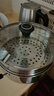 愛仕達(dá)（ASD）湯鍋 304不銹鋼小蒸鍋 帶蒸屜燉煮鍋 24CM燃?xì)怆姶艩t通用奶鍋B1-Z 曬單實(shí)拍圖