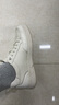 百麗百搭小白鞋男鞋25厚底一腳蹬休閑板鞋 白色-內增高A2009  43 曬單實(shí)拍圖
