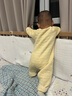 巴拉巴拉嬰兒衣服連體衣秋裝寶寶外出包屁衣立體圍兜可愛清新甜美 粉紫70032 80cm 曬單實(shí)拍圖