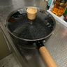 京東京造 小奶鍋煮面湯鍋 麥飯石色不粘鍋雪平鍋蒸煮輔食鍋 帶蓋20cm 曬單實(shí)拍圖