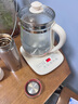 九陽(yáng)（Joyoung）0膠水養生壺 1.5L煮茶器 玻璃花茶壺 316不銹鋼燒水壺電熱水壺 WY301 曬單實(shí)拍圖