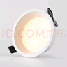 雷士（NVC） LED防眩筒燈射燈嵌入式無(wú)主燈家用客廳過(guò)道玄關(guān)燈服裝店洗墻燈 【熱銷(xiāo)爆款】桂影筒燈Ra97-9W暖白光-孔75MM 曬單實(shí)拍圖