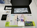 影馳 GeForce RTX 5090 D 星曜 LUNA OC 32G GDDR7  DLSS 4 電競游戲設計剪輯AI電腦顯卡 曬單實(shí)拍圖